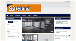 Desktop Screenshot of easy-land.gr